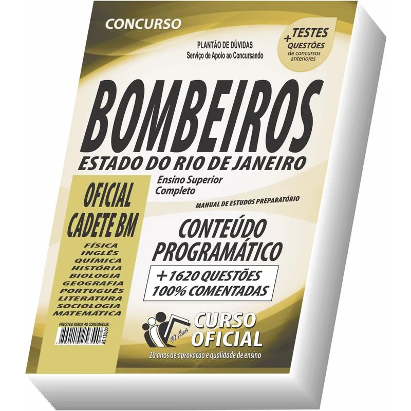 Apostila Bombeiro Militar Rj - Oficial - Cadete Bm