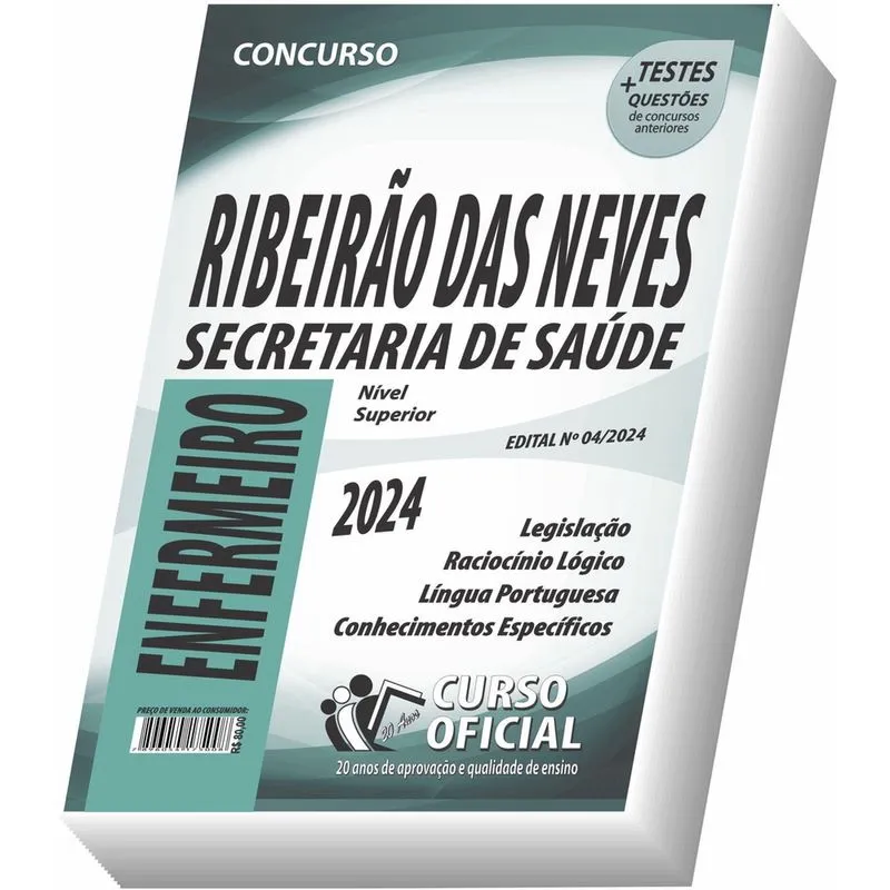 Apostila Prefeitura De Ribeirão Das Neves - Mg - Enfermeiro