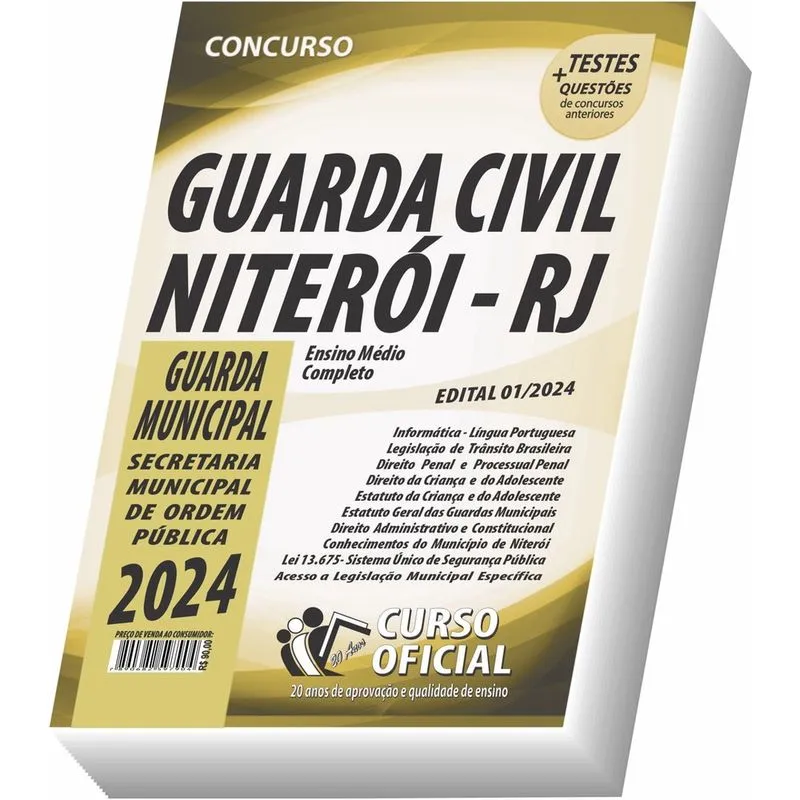 Apostila Prefeitura De Niterói - Rj - Guarda Civil Municipal