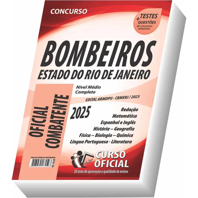 Apostila Bombeiro Militar Rj - Oficial - Cadete Bm