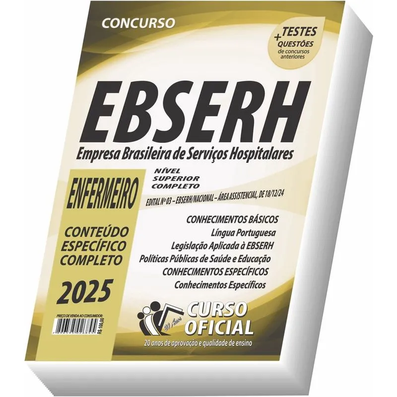 Apostila Ebserh - Enfermeiro
