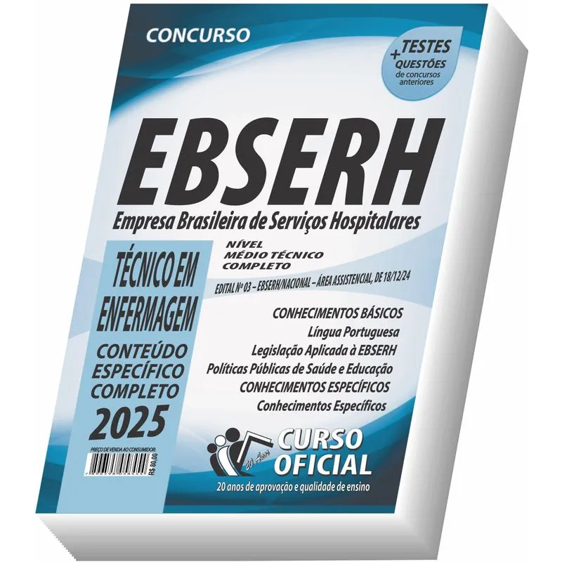 Apostila Ebserh - Técnico Em Enfermagem