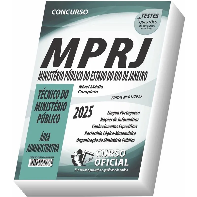 Apostila Mp Rj - Técnico Do Ministério Público