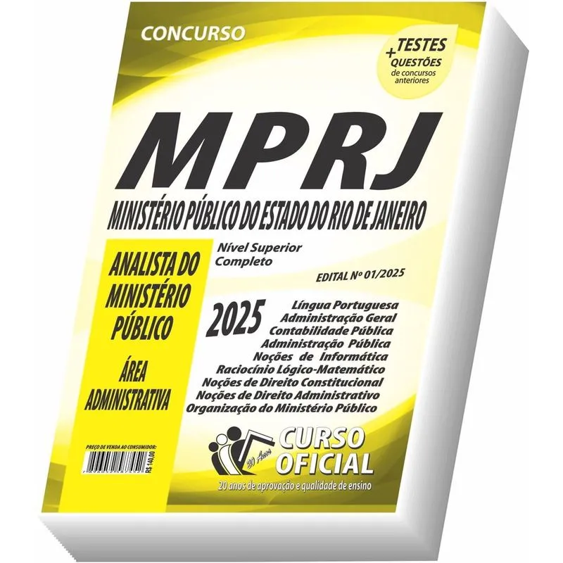 Apostila Mp Rj - Analista Do Ministério Público