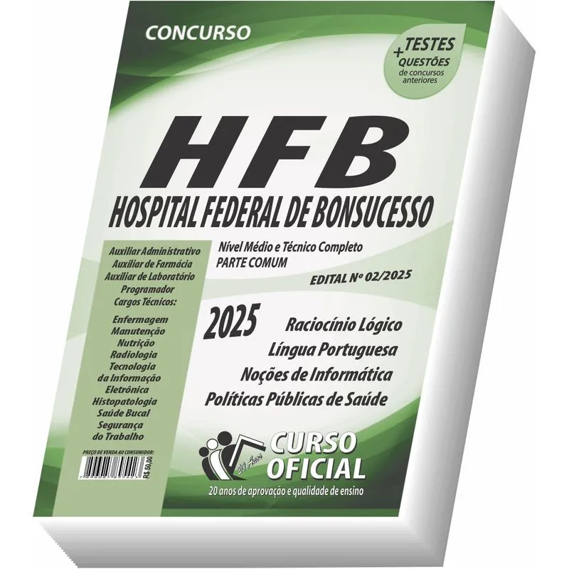 Apostila Gch Hospital De Bonsucesso Nível Médio E Técnico