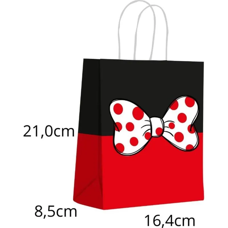 Sacola para Presente Decorada Infantil Magic P 16,4X21X8,5CM PCT.C/10