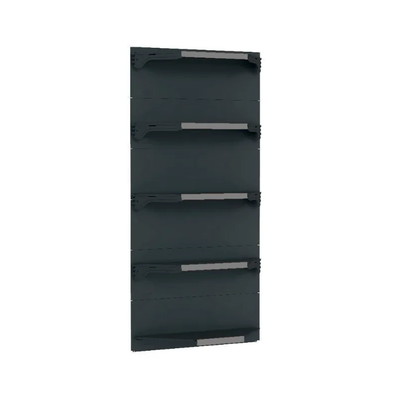 Kit 5 Bandejas Para Gondola Canto 170 Fit 40/60 Preto Pe Cin