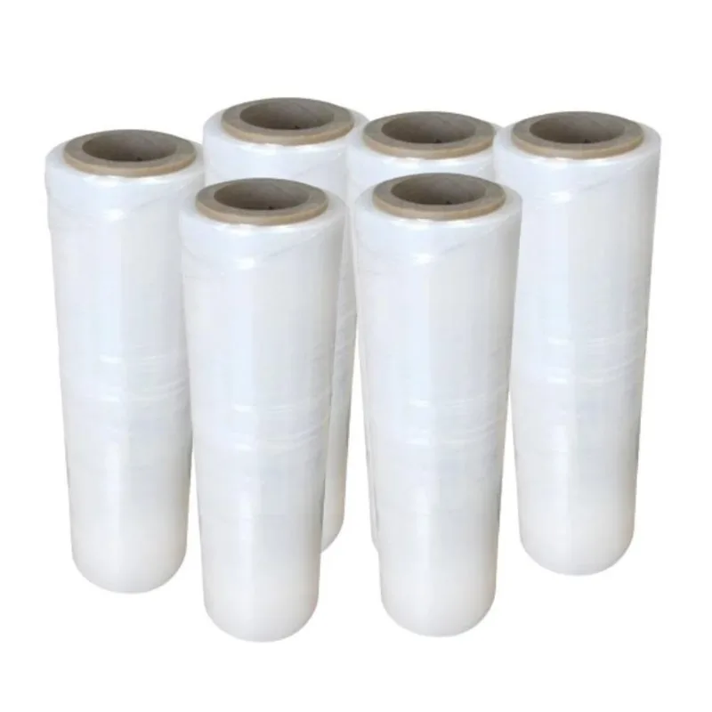 Bobina Filme Stretch Transparente Manual 50cm 24kg Kit 6 Bob