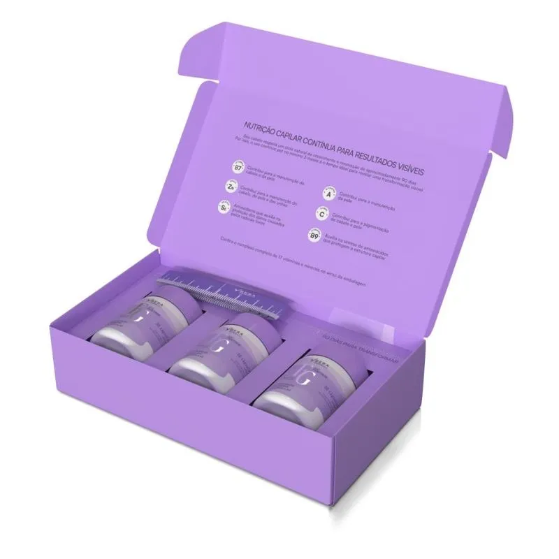 Kit 100timetros 90 Cápsulas Softgel - Fashion Gold