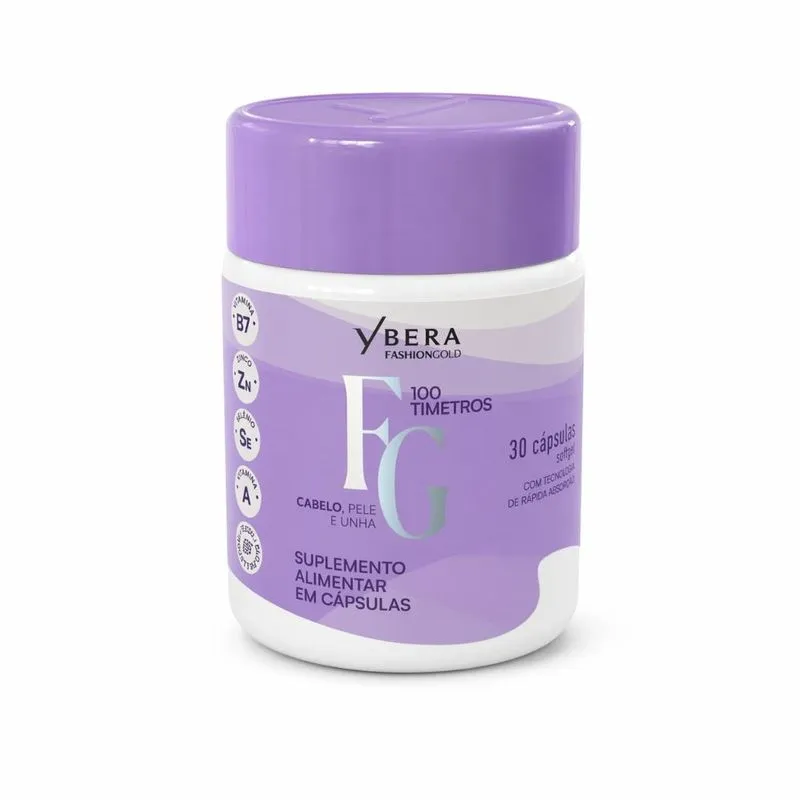 100Timetros 30 Cápsulas Softgel - Fashion Gold