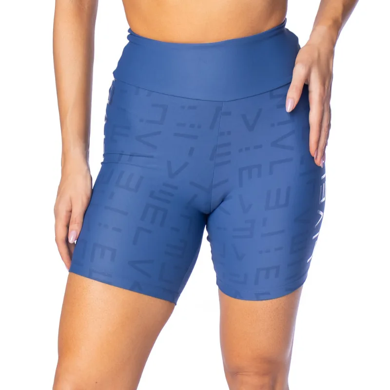 Bermuda Feminina Live Icon Hydefit Adaptiv Azul - M