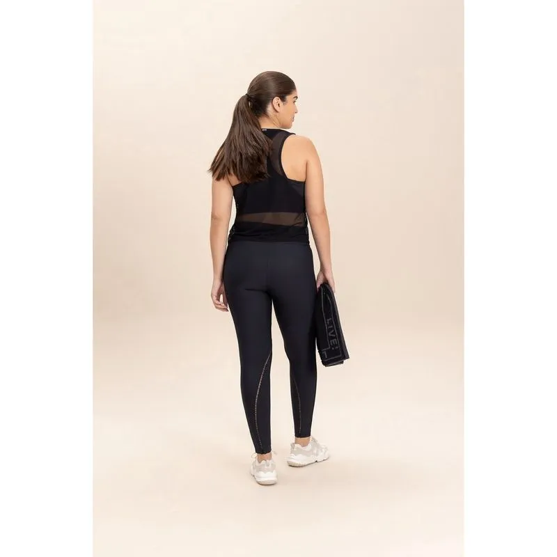 Regata Live Nadador Bio Mesh Feminino Noir Black