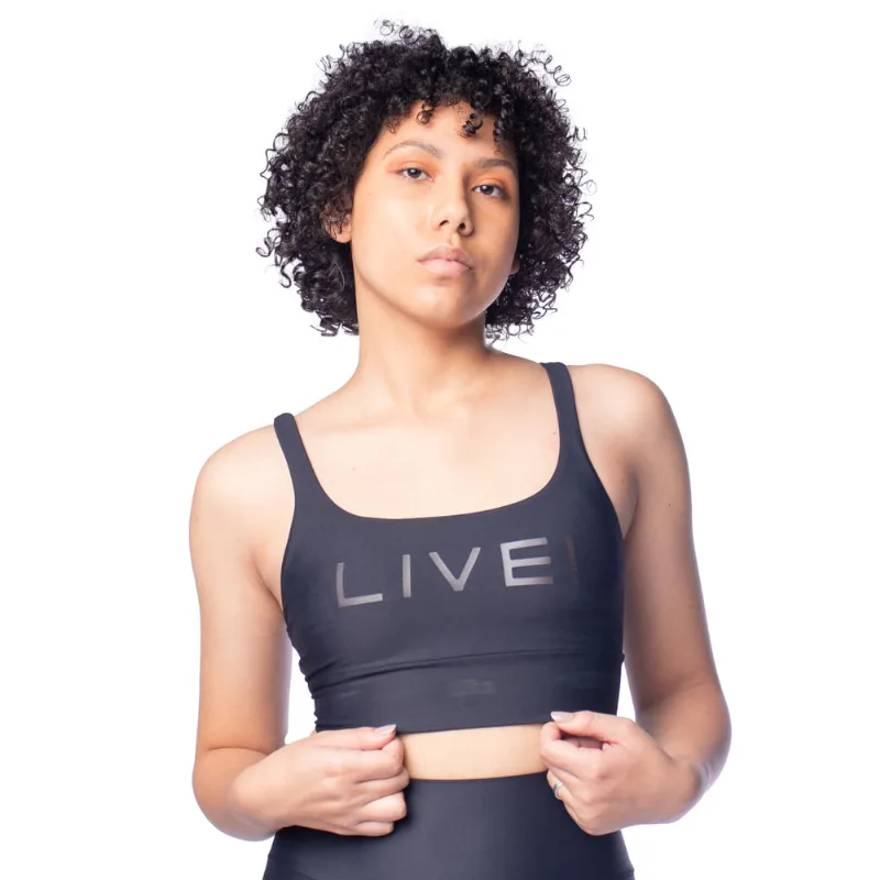 Top Feminino Live Icon Termocromo Preto - P