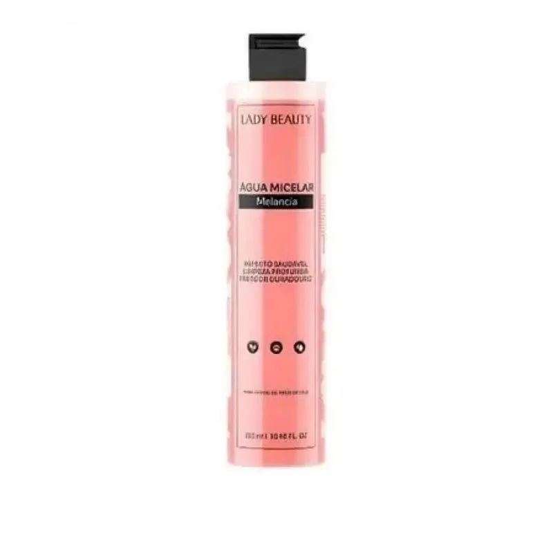 Água Micelar Melancia Lady Beauty 310ml