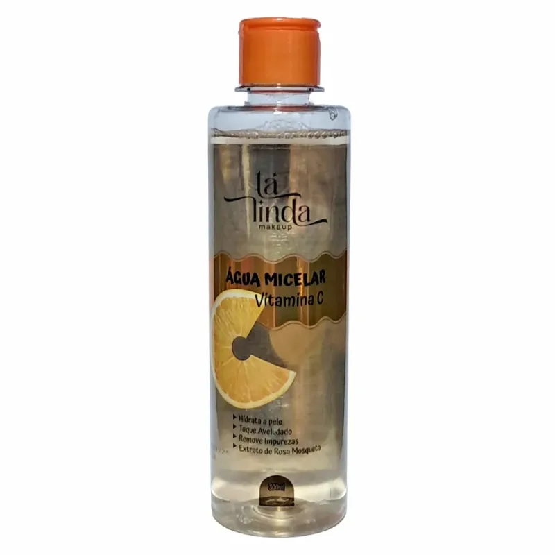 Água Micelar Vitamina C 300ml Tá Linda - lojaparaisodarepublica