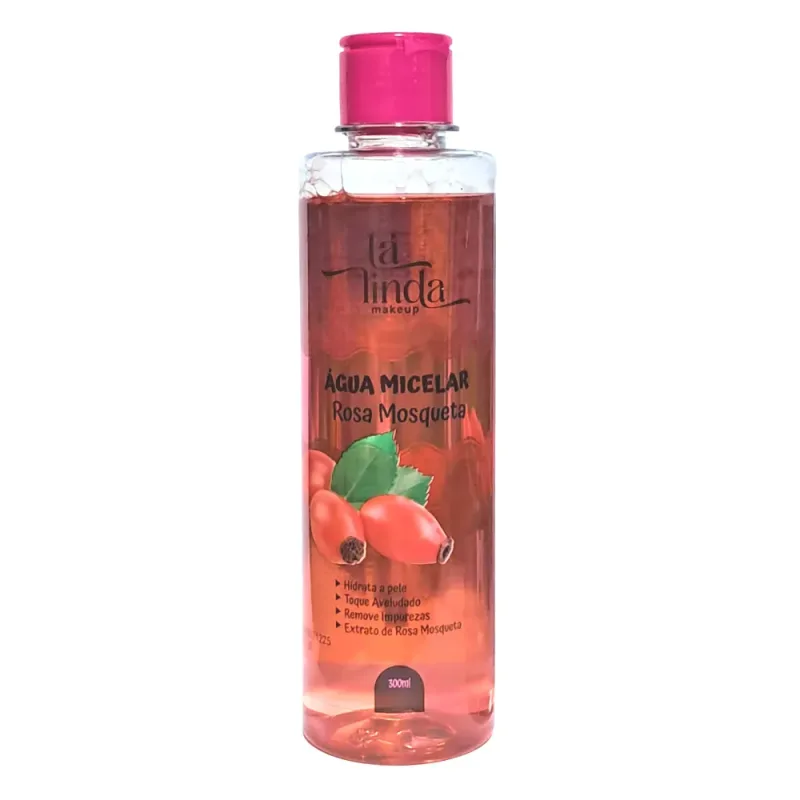Água Micelar Rosa Mosqueta 300ml Tá Linda - lojaparaisodarepublica