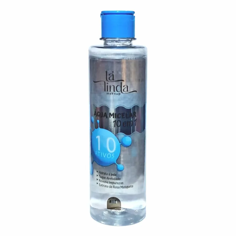 Água Micelar 10 em 1 300ml Tá Linda - lojaparaisodarepublica