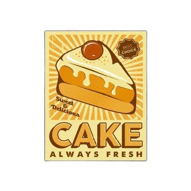 Kit 3 Placas Decorativa Padaria Bolo - Cake Always Fresh