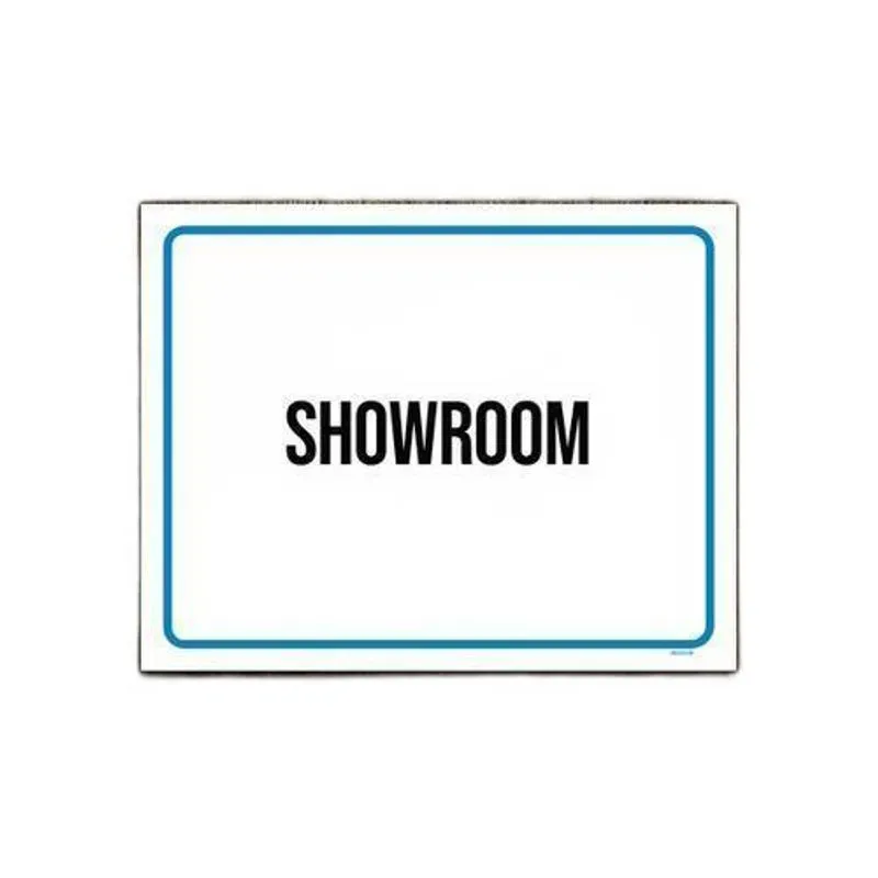 Kit 10 Placas Ambiente Sinalização - Showroom