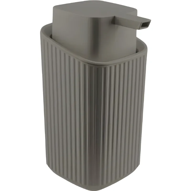 Porta Sabonete Líquido 400ml - Cinza Escuro - Usual