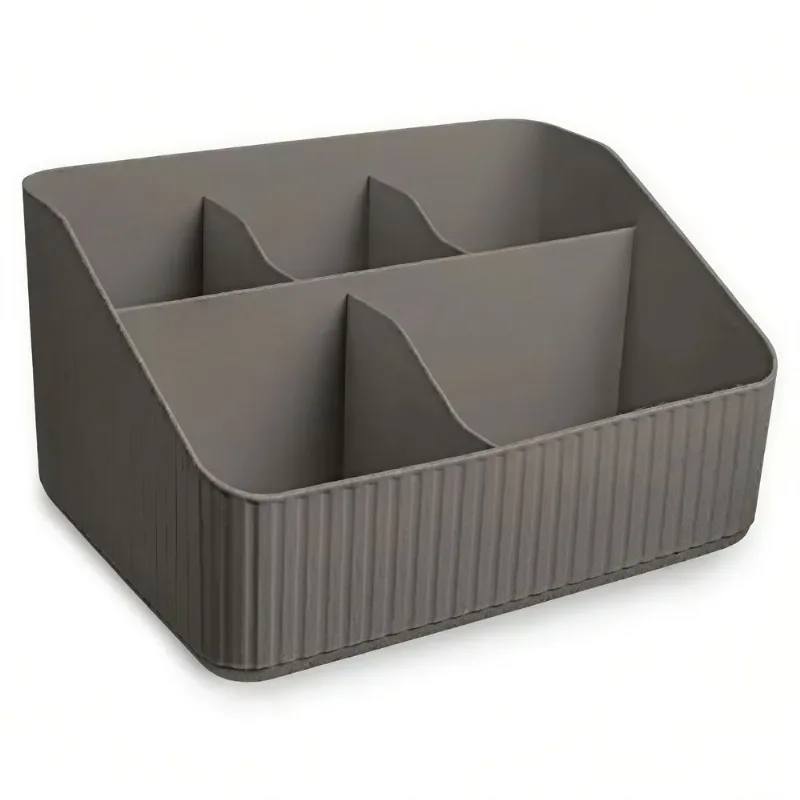 Organizador Com Divisorias Cinza Es 1218 - Usual Utilidades
