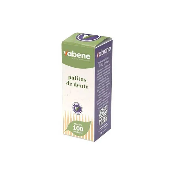 Palito de Dentes Vabene 100un