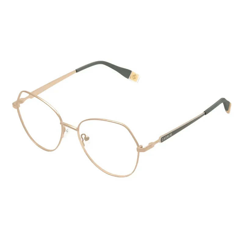 Armação para Óculos de Grau Feminina Carmim CRM41365 C3 Dourado