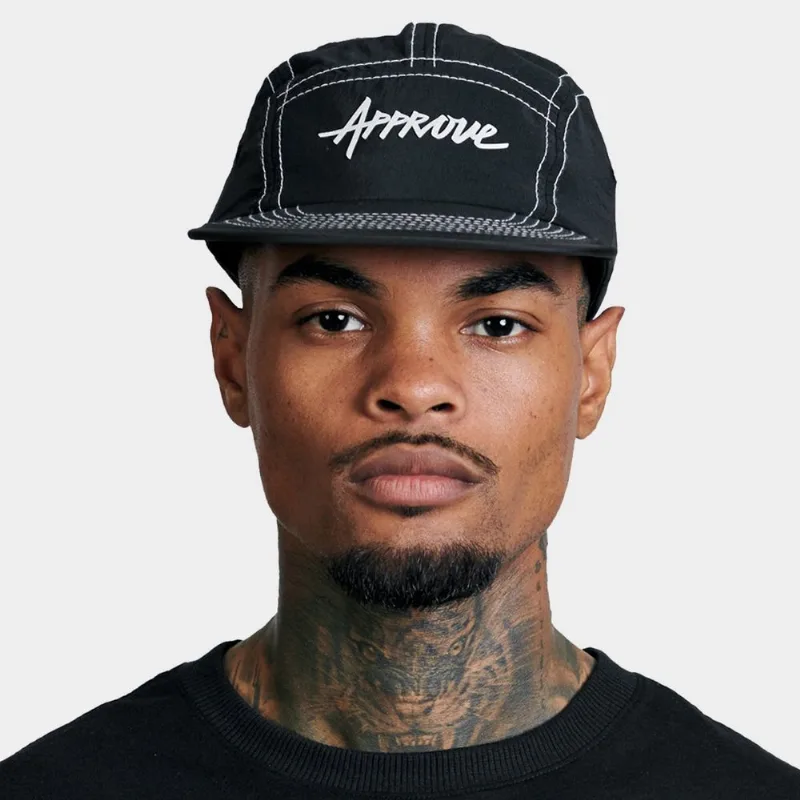Boné Approve 5Panel Only - Unissex - Preto