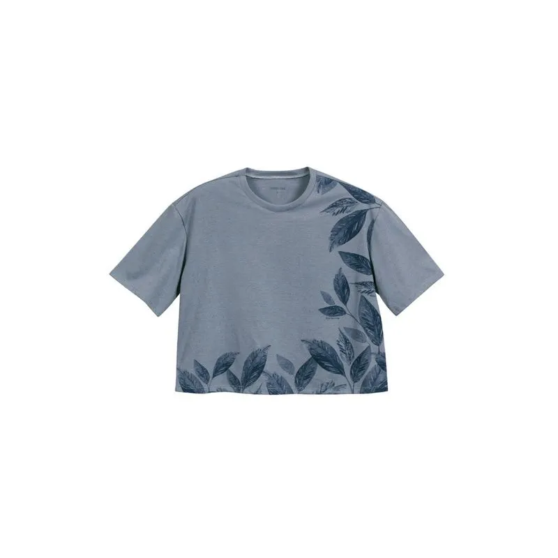 Blusa Manga Curta Feminina Malha Marialicia
