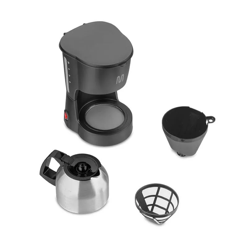 Cafeteira elétrica 15 xícaras c/ jarra inox 127v 600w multi - go039