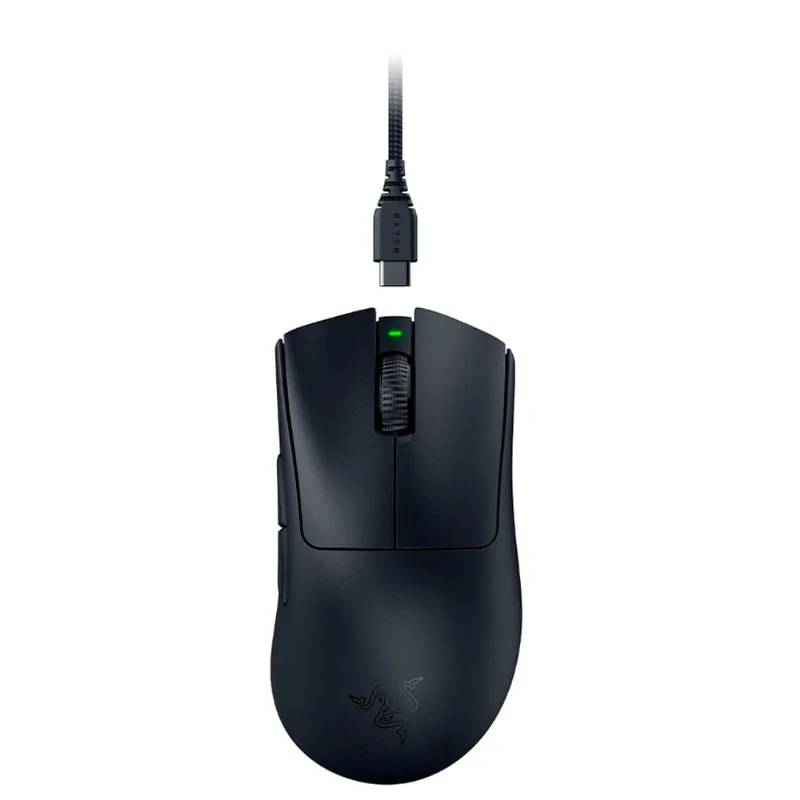 Mouse DeathAdder V3 Pro Wireless Preto - Razer - RZ0104630100R3U