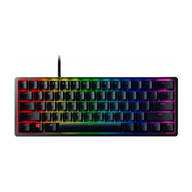 Teclado Razer Huntsman V3 Pro Mini - 60 Analogico - US Layout - Preto - RZ0304990200R