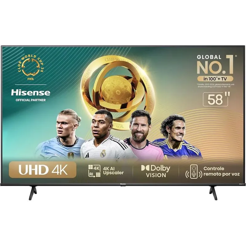 Smart Tv 58´ Hisense Uhd 4k Qled