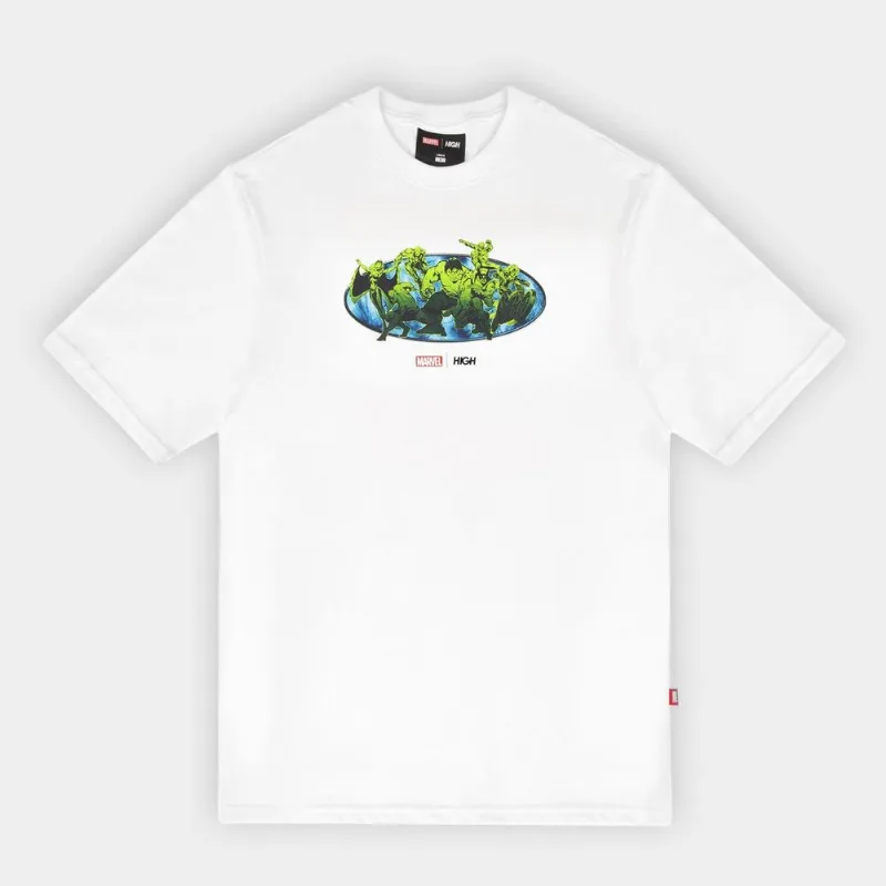 Camiseta High Heroes - Unissex - Branco