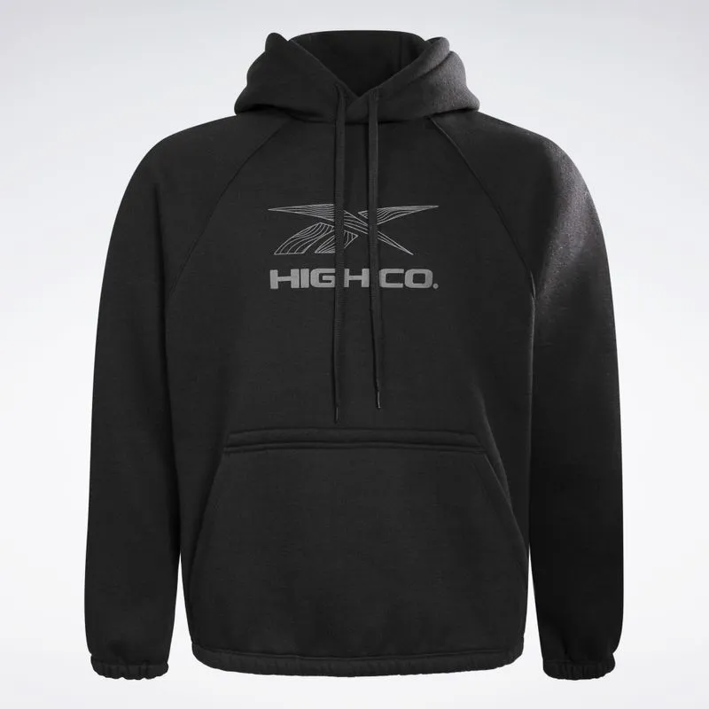 Blusa De Moletom Reebok X High Puff Unissex Preto - GG