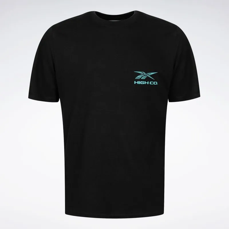 Camiseta Reebok X High Gradient Unissex Preto - GG