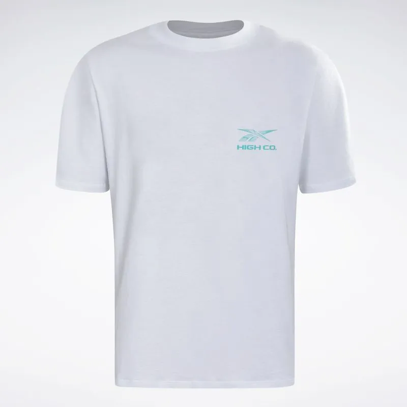 Camiseta Reebok X High Gradient Unissex Branco - P