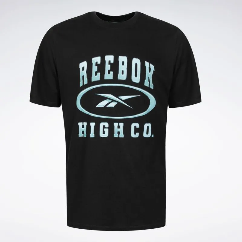Camiseta Reebok X High Unissex Preto - GG