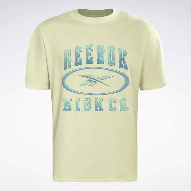 Camiseta Reebok X High Unissex Verde Claro - G