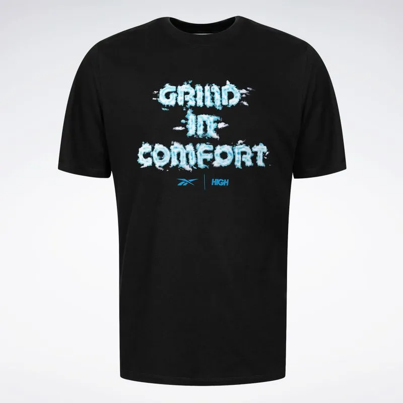 Camiseta Reebok X High Grind Unissex Preto - P
