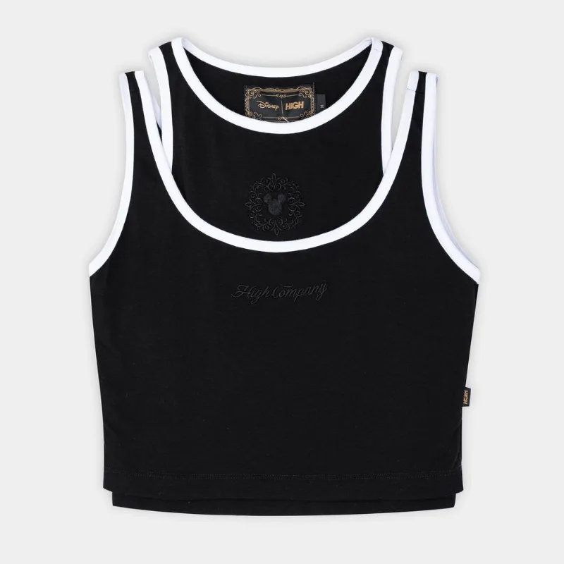 Regata Mickey Feminina - Feminino - Preto