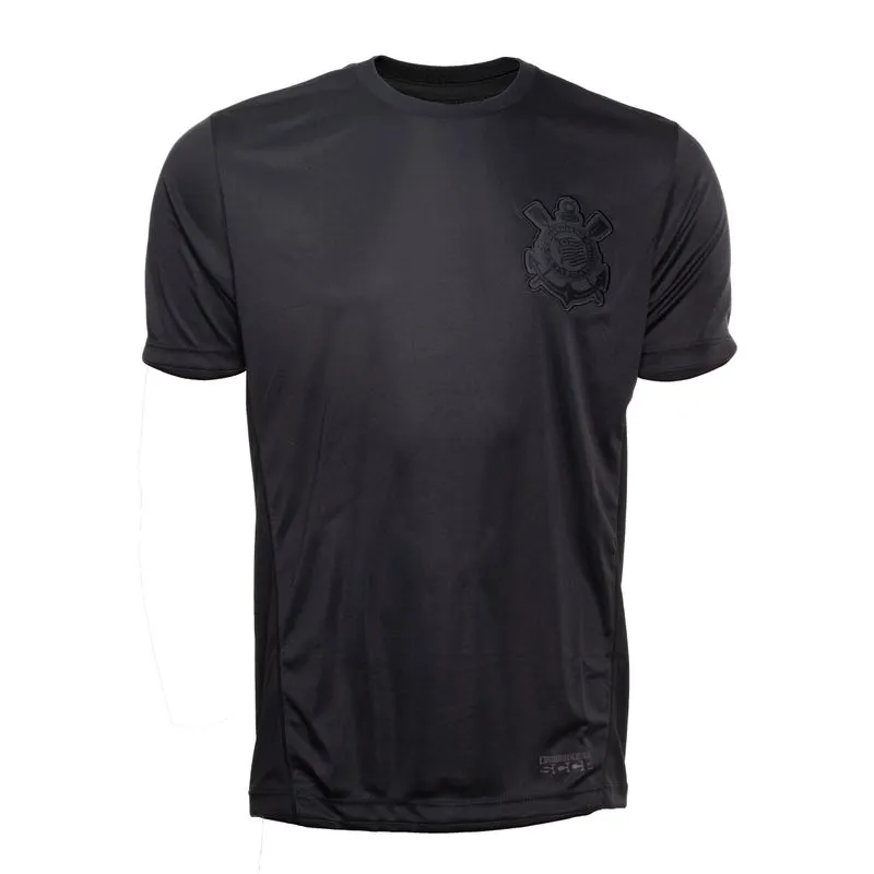 Camisa Masculina SPR Corinthians Rec Tran Preta EG