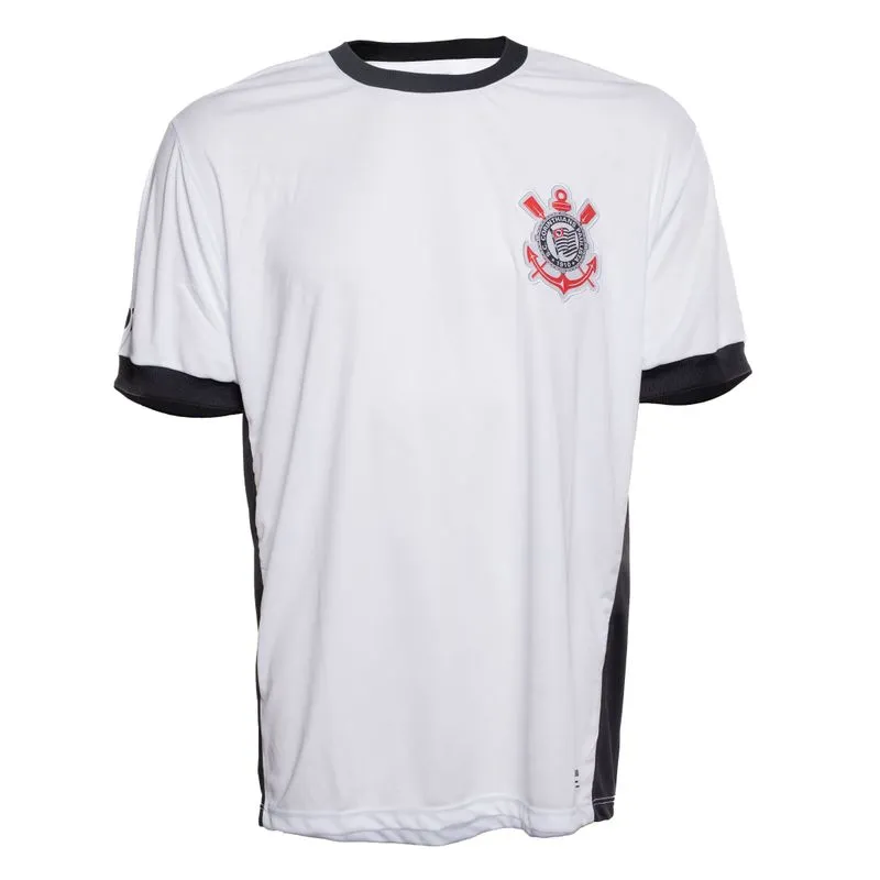 Camisa SPR Corinthians Bordado Torcedor Branca M