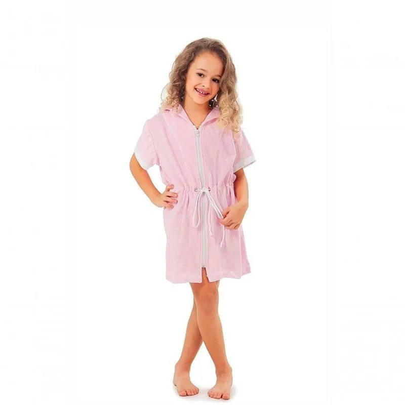 Roupão Infantil Menina Rosa - 6