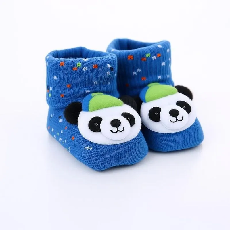 Meia Infantil Winston N° 14/15 Bichinho Azul Sortido (MP)