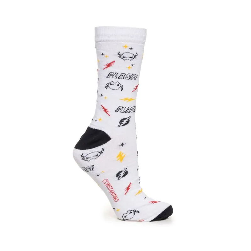 Meia Constantino Warner Flash Masculina Branca