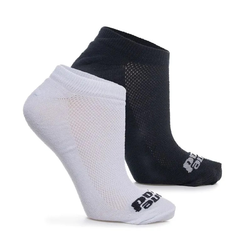 Kit 2 Meias Done Head Cano Baixo 39-44 Masculina BRANCO/PRETO - UNICO