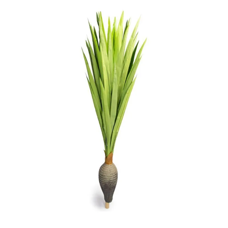 Planta Artificial Dracena Garrafa Real Toque X37 Verde 120 Cm F04 - D'rossi
