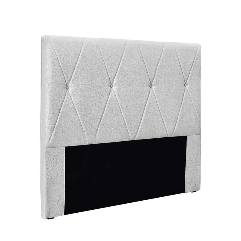 Cabeceira Cama Box Queen 160 Cm Aquilla Linho S04 - D'rossi Cor Grigio