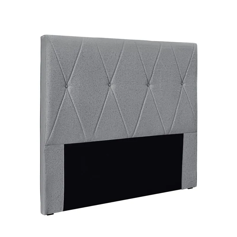 Cabeceira Cama Box Queen 160 cm Aquilla Linho Cinza S04 - D'Rossi